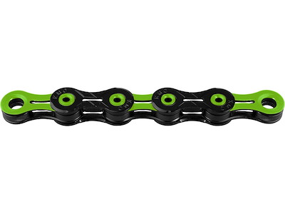 KMC 11 speed DLC 11 Kæde Grøn/Sort