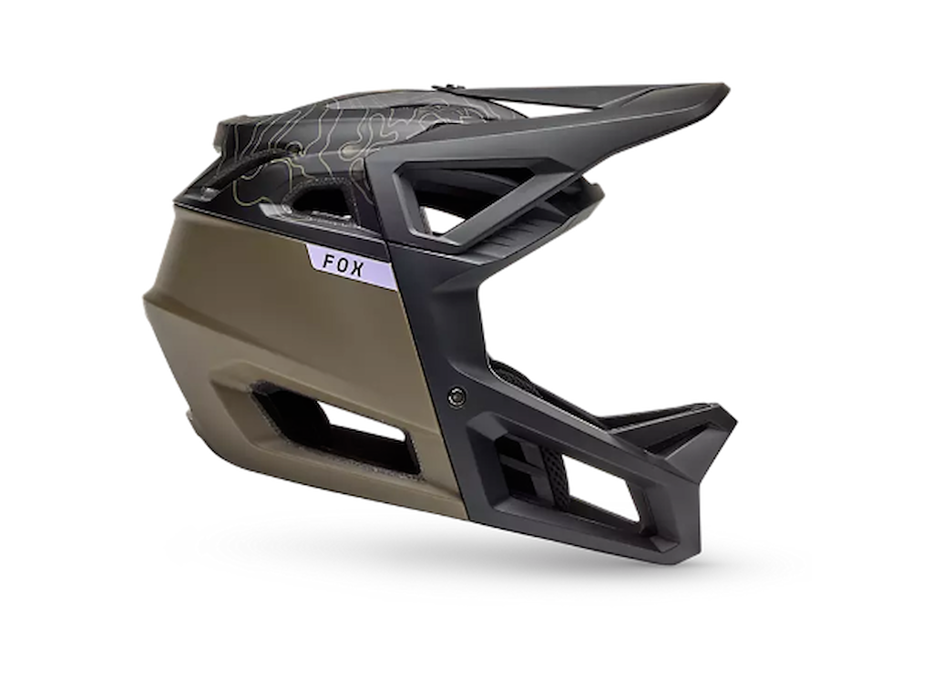 FOX Proframe Frequency fullface-hjelm army grøn (Hjelmstørrelse: 59-63 cm)