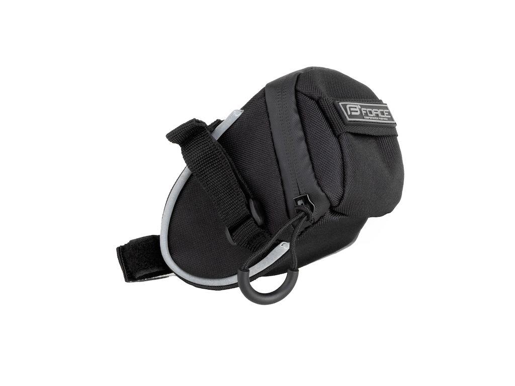 FORCE Jet Velcro M Sadeltaske - 0,4 Liter - Sort