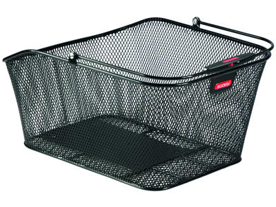 Klickfix Korbklip City II - Cykelkurv til bag - 20 liter - Sort 