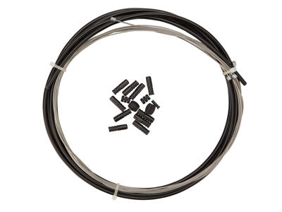 Pathtaker - Gearkabel - 4 mm - 1700mm/2100mm - Sort - Sæt til for- og bag