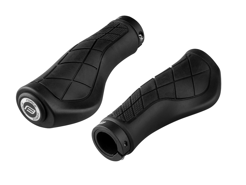 FORCE håndtag TROY ergonomisk udformet med locking - Sort