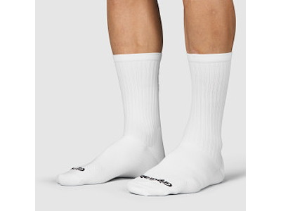 GripGrab PACR High Cut Socks - Cykelstrømper - Hvid - Str. 41/44