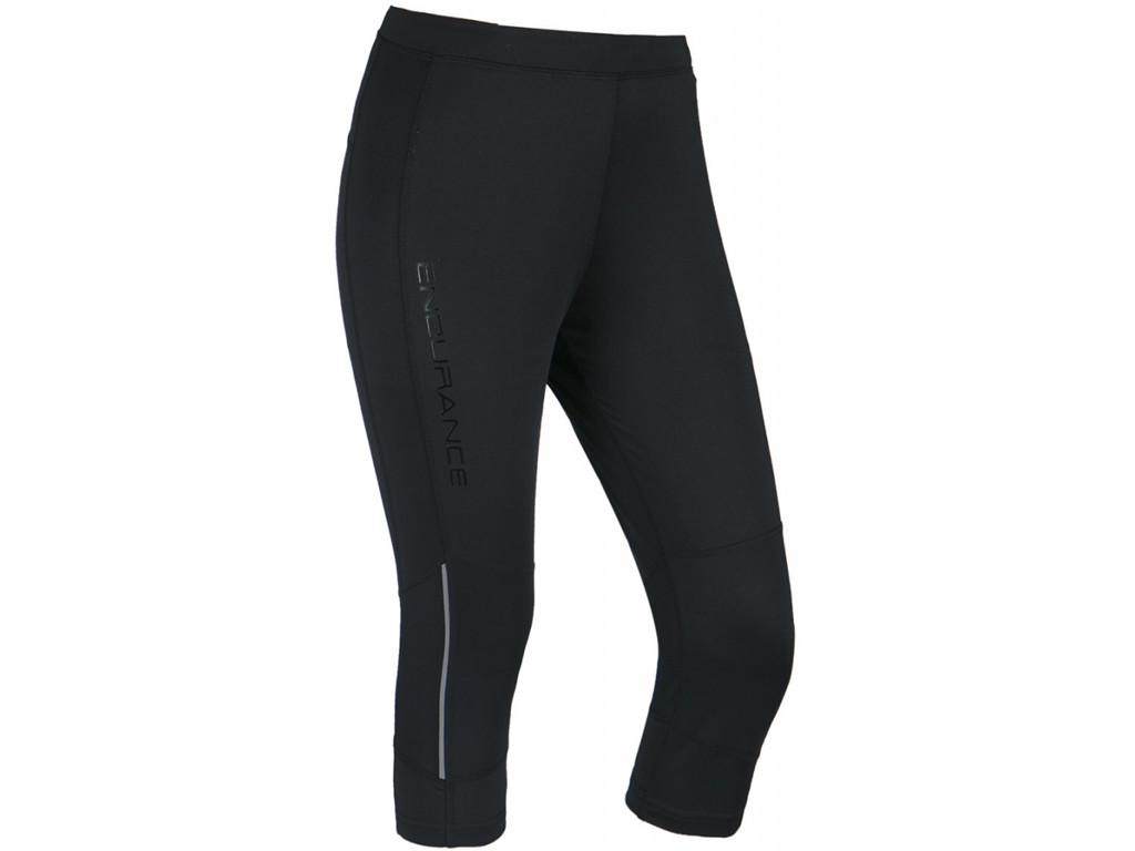 Endurance Mahana 3/4 XQL - Løbetights - Dame - Sort