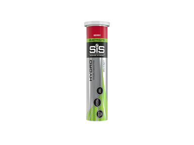 SIS GO - Hydro Tabletter - Bær - Rør med 20 elektrolyttabletter a 4 gram.