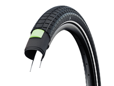 Schwalbe Super Moto-X tråddæk 20x4,00 (100-406) - Refleks