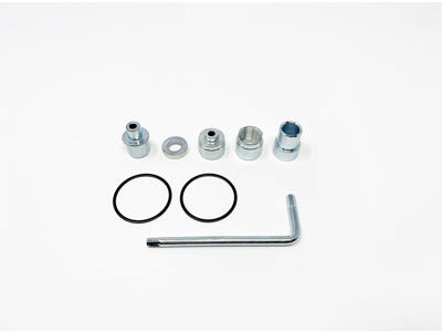 Elite adapter for quick release 130/135mm og E-Thru 142x12mm - Til hometrainer