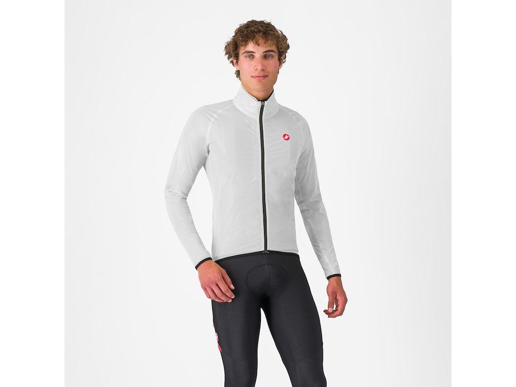 Castelli Squall Shell Jacket - Cykeljakke - Silver Gray/Black