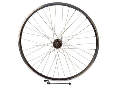 Contec 700c baghjul - Classic Z19 fælg - 19-622 - Kassette 8, 9 speed - QR - Sort