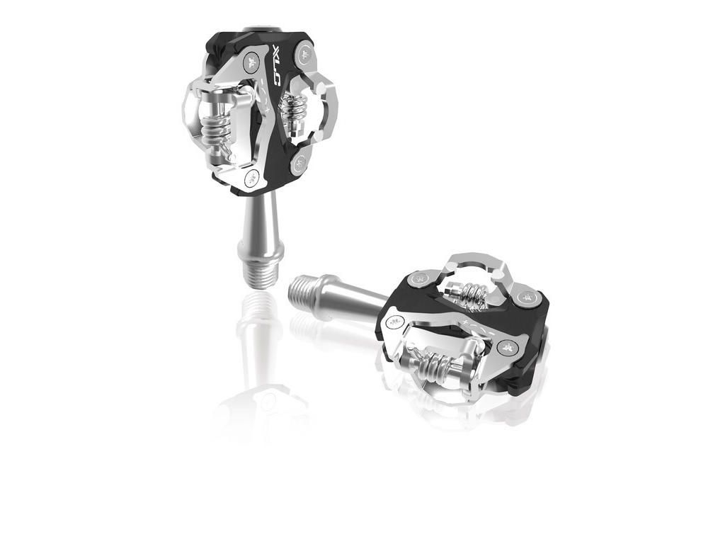 XLC - PD-S15 - MTB Pedal - SPD - 260 gram - Sort/Sølv