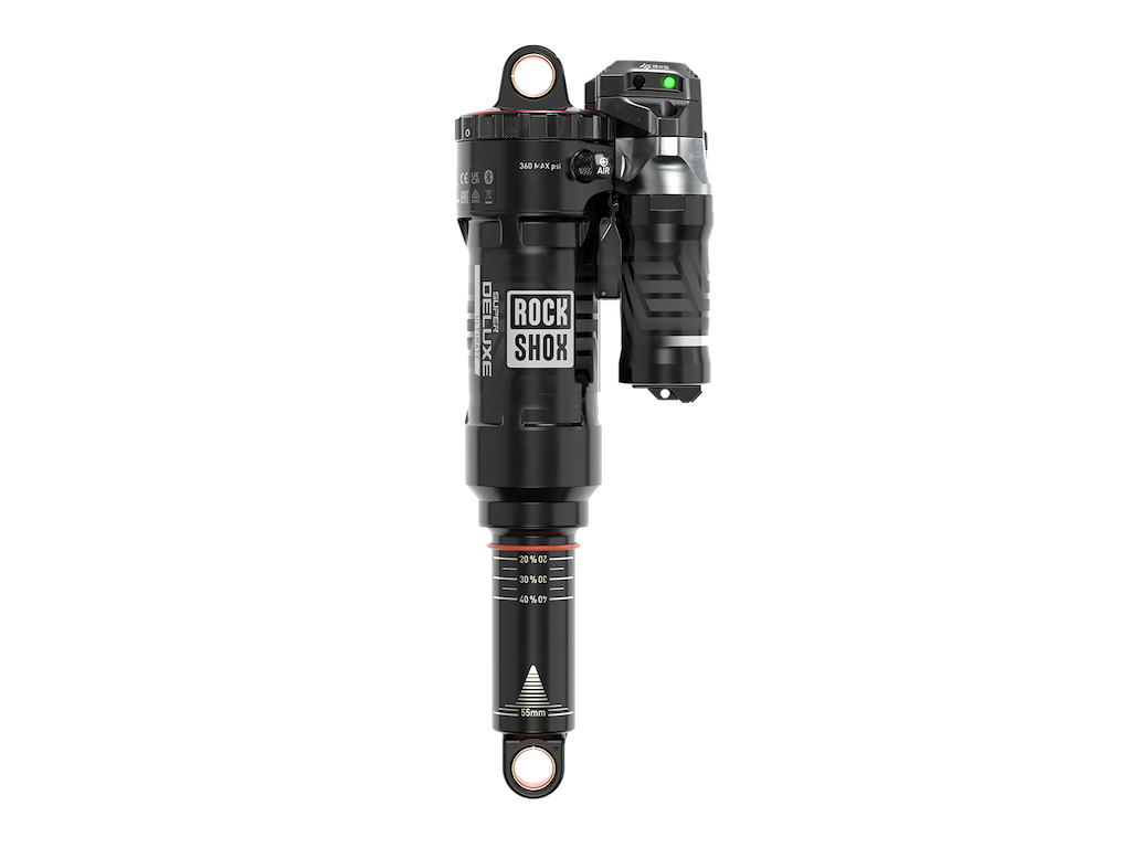 Rockshox Super Deluxe bagdæmper Ultimate RC2T Rebound 55 Commpression 26 størrelse 210x55