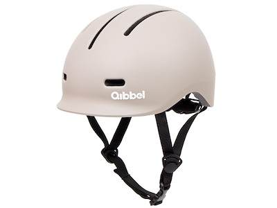 Qibbel Kids Cykelhjelm - Pebble Grå