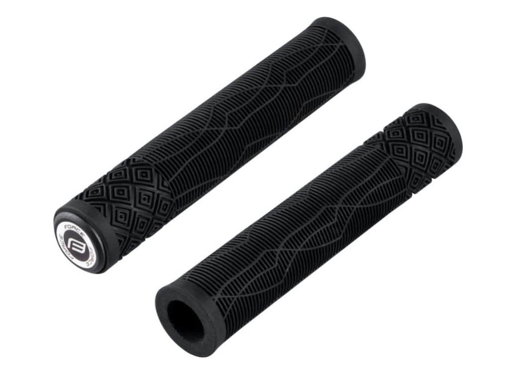 FORCE BMX160 Gummi håndtag Sort