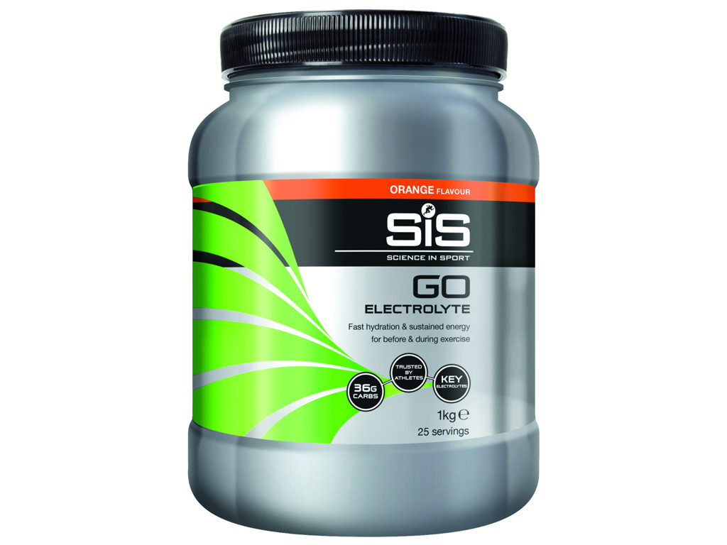 SIS GO Elektrolytter - elektrolytdrik - Appelsin - 1,6 kg