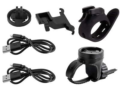 FORCE Pipe Lygtesæt - USB Opladelig - 550/50 Lumen