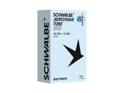Schwalbe Aerothan slange 27,5" (65/75-584) med 60mm lang SCV Clik ventil - SCV14L-AE