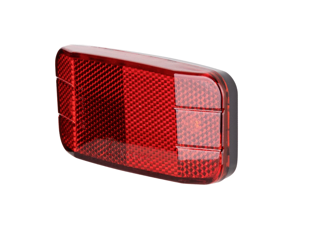 FORCE Refleks til bagagebære - 110 x 50 mm - Rød FORCE Refleks til bagagebære - 110 x 50 mm - Rød