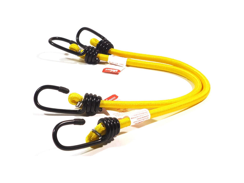 Jumbo bagagestropper -  45cm - 2stk - Gul