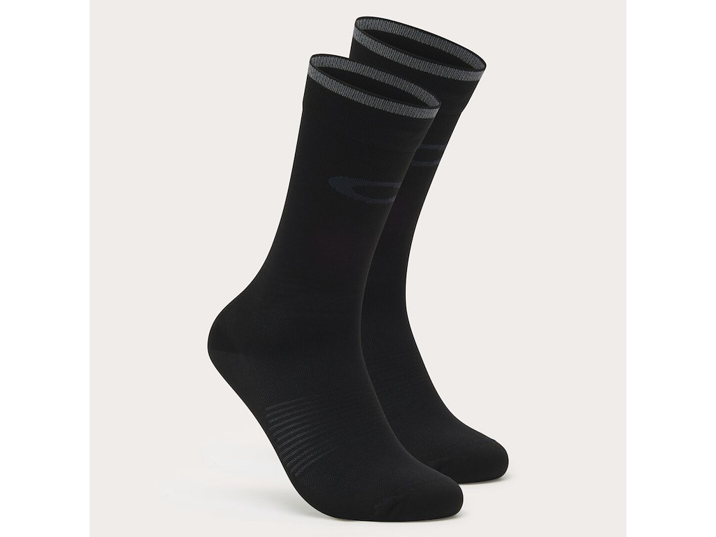 Oakley Cadence Socks 2.0 - Cykelstrømper - Pitch Black - L
