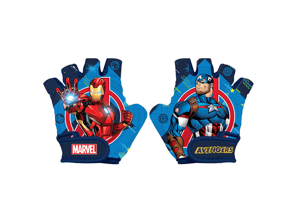 Seven - Avengers - Cykelhandsker til børn - Blå