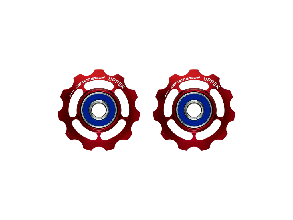 CeramicSpeed Pulleyhjul SRAM 11 speed  - Rød