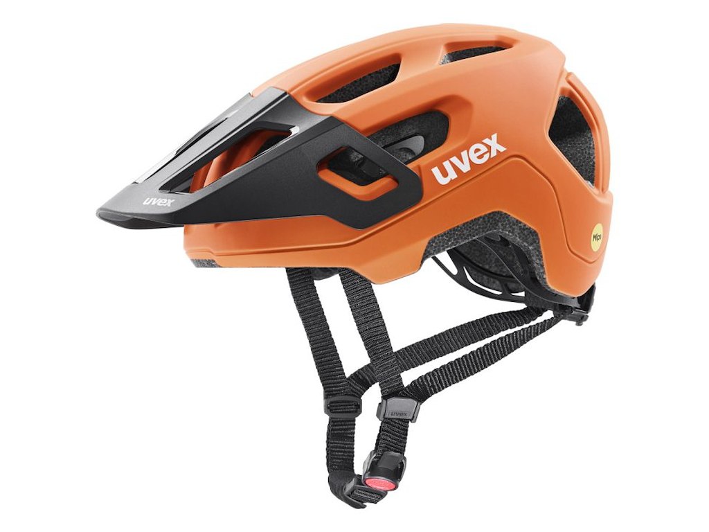 UVEX React Junior MIPS Cykelhjelm - Papaya matt - Str. 52-56 cm