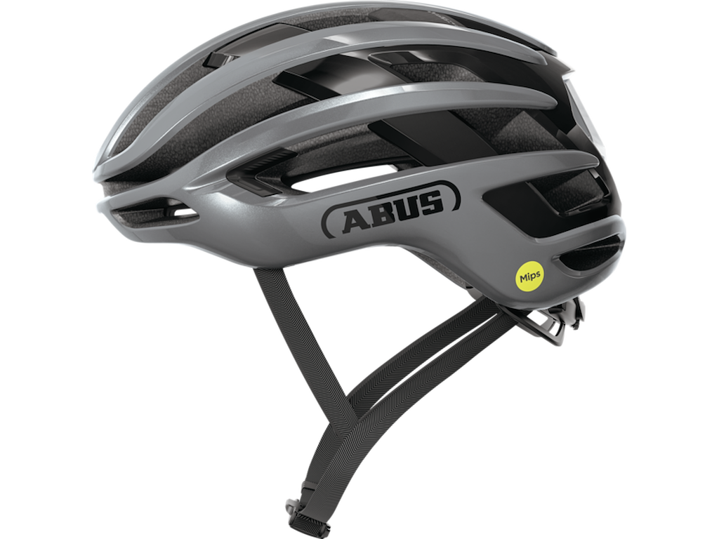 ABUS AirBreaker 2.0 MIPS - Cykelhjelm - Graphite Silver - L