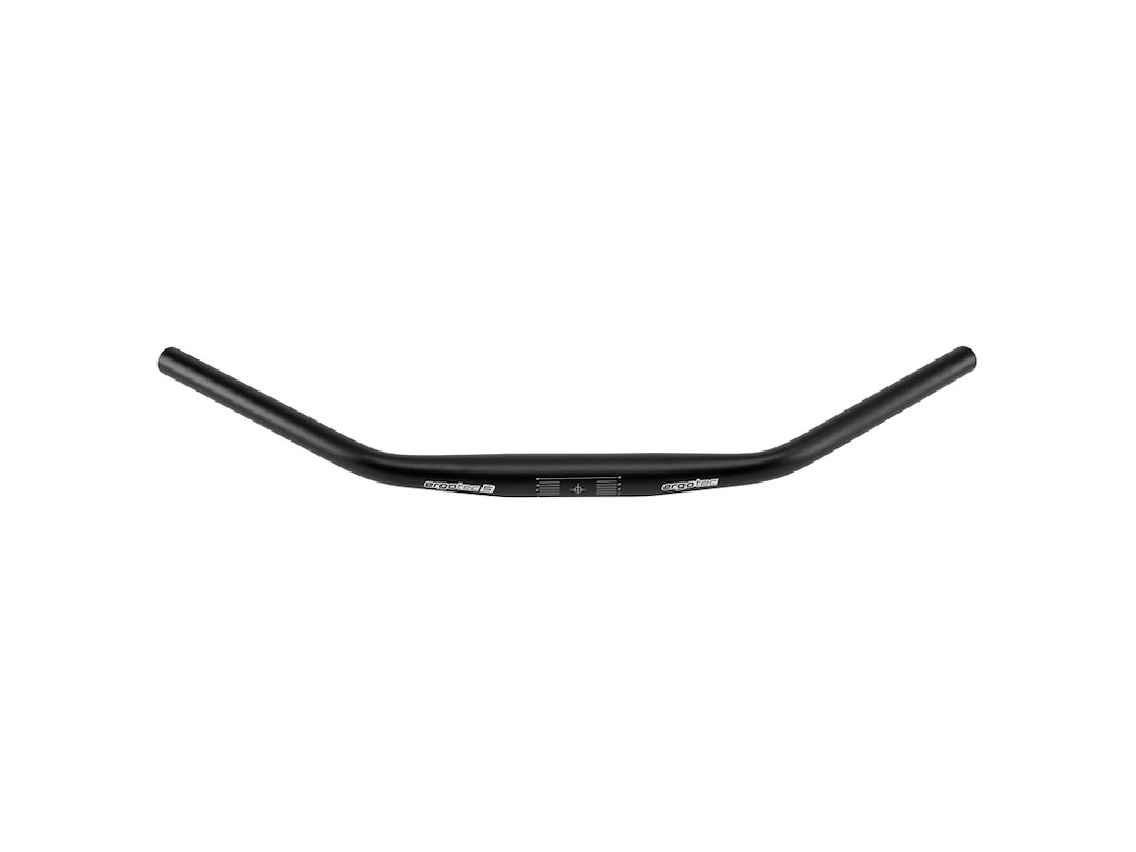 Ergotec Ladytown Styr Citybike ø31,8mm/620mm bred 15mm rise - Safety level 4 - Sort