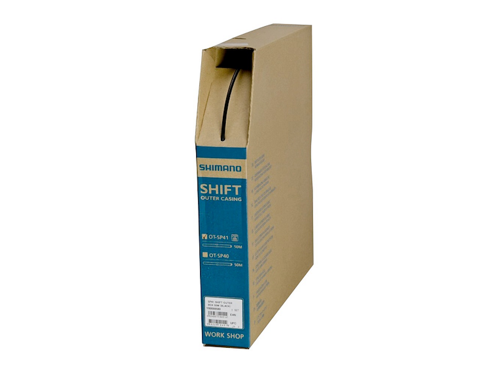 Shimano gearkabelstrømpe til gear 4 mm - Pris pr. meter - model SP41 - Sort