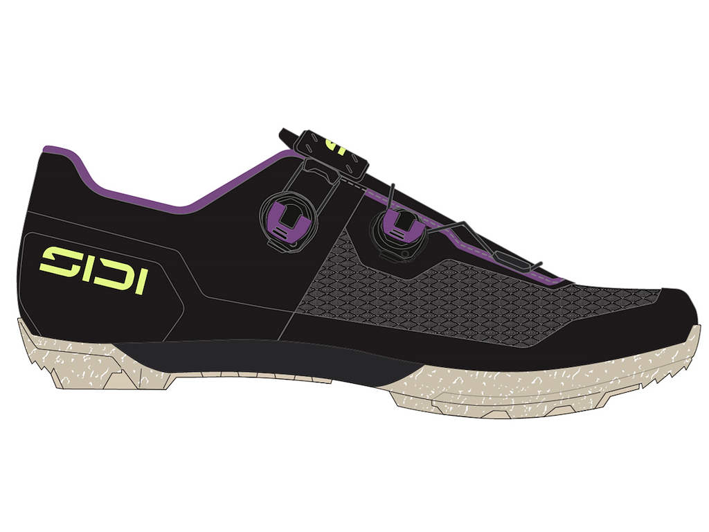 Sidi Ravix - Cykelsko - Gravel - Black Dark Sand - Str. 39 Sidi Ravix - Cykelsko - Gravel - Black Dark Sand - Str. 39