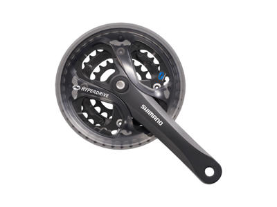 Shimano Acera - Kranksæt M361 - Triple - Sort