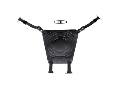 Ortlieb Attachment kit -  Hjelmholder til rygsæk - Sort