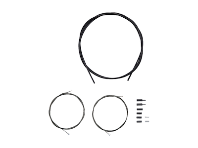 Shimano Gearkabel sæt Road - OT-SP41 Optislick  - Sort