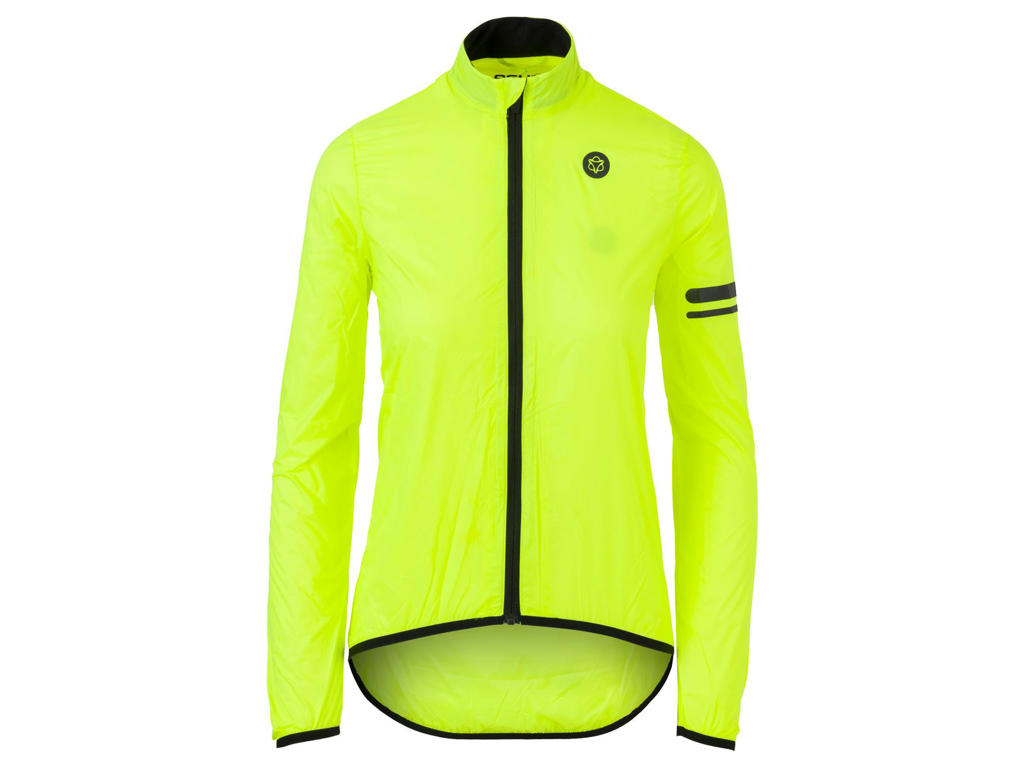 AGU Essential Windstop Jakke - Dame - Neon gul - Str. L