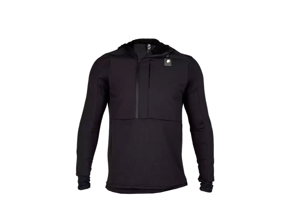 FOX Defend Thermal Hoodie Sort Størrelse S