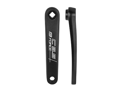FORCE C9.5 pedalarm Road i aluminium venstre side 175mm til firkantet aksel
