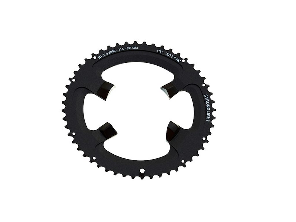 Stronglight Klinge Ø110 til Shimano Asymertisk 46T