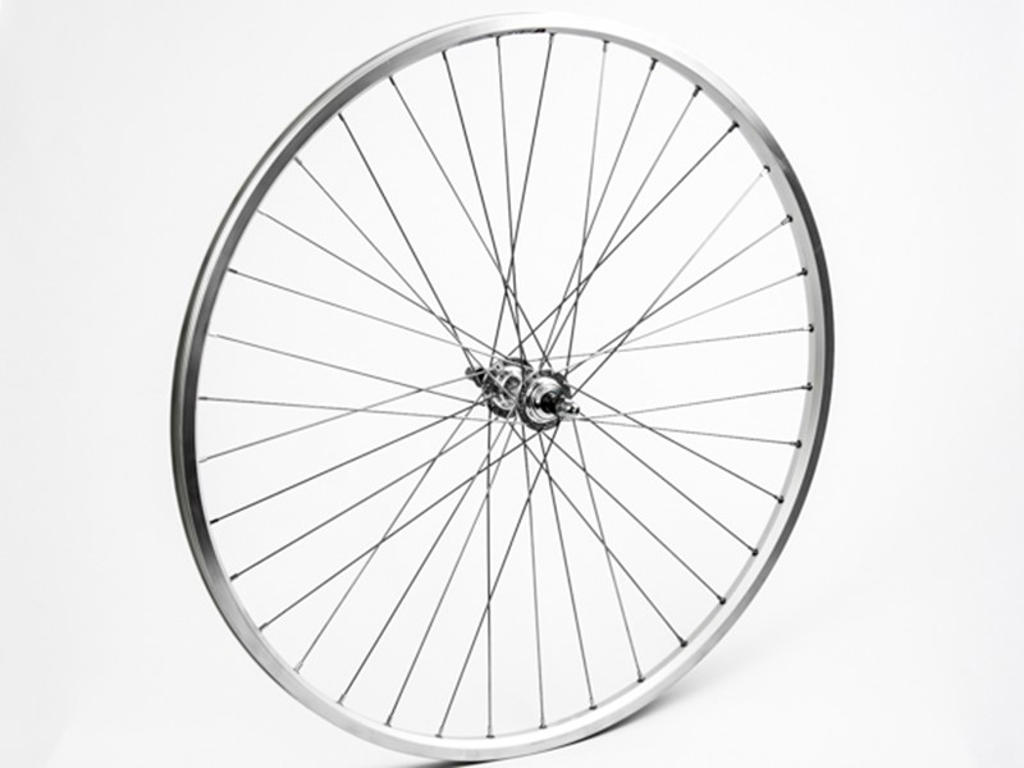 Connect Citybike Baghjul - 700C  - 7 Speed - ZAC2000 fælg - Fælgbremse - Sølv