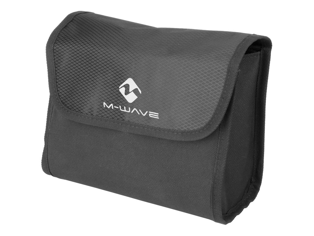 M-Wave Utrecht Travel Eco - Cykeltaske til styr - Clip On System - Sort - Str. 3.5 liter