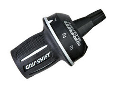 Sram 3.0 - Twist skifter - Til 8 gears kassette - Sort