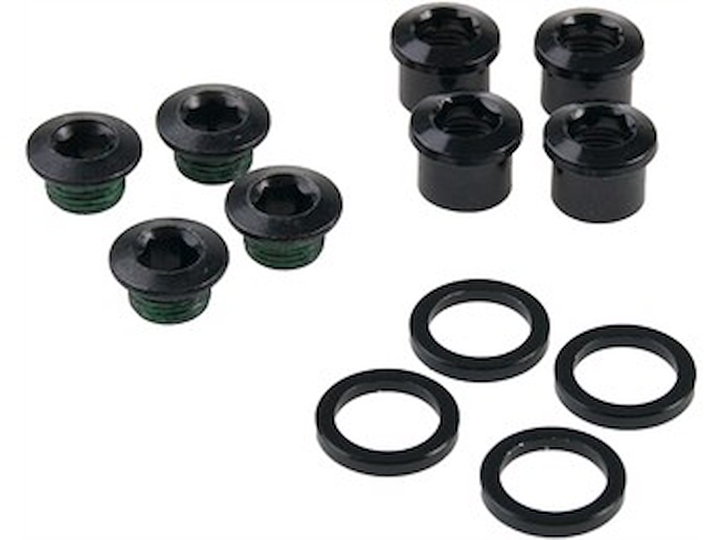 SRAM klingebolte med spacere 4 stk.