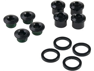 SRAM klingebolte med spacere 4 stk.