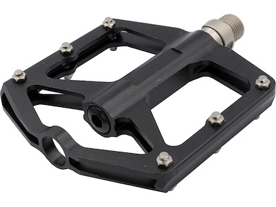 Bike Attitude Flat Pedal - Cr-Mo aksel - Sort