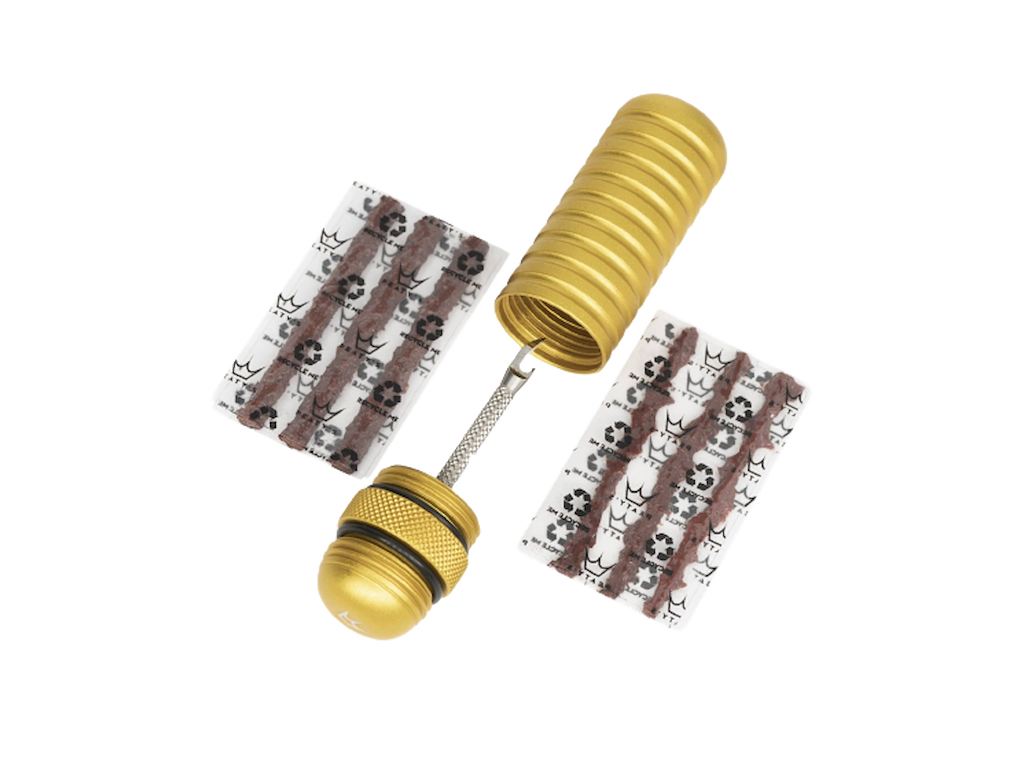 Peatys Holeshot Tubeless Plugger Kit Guld