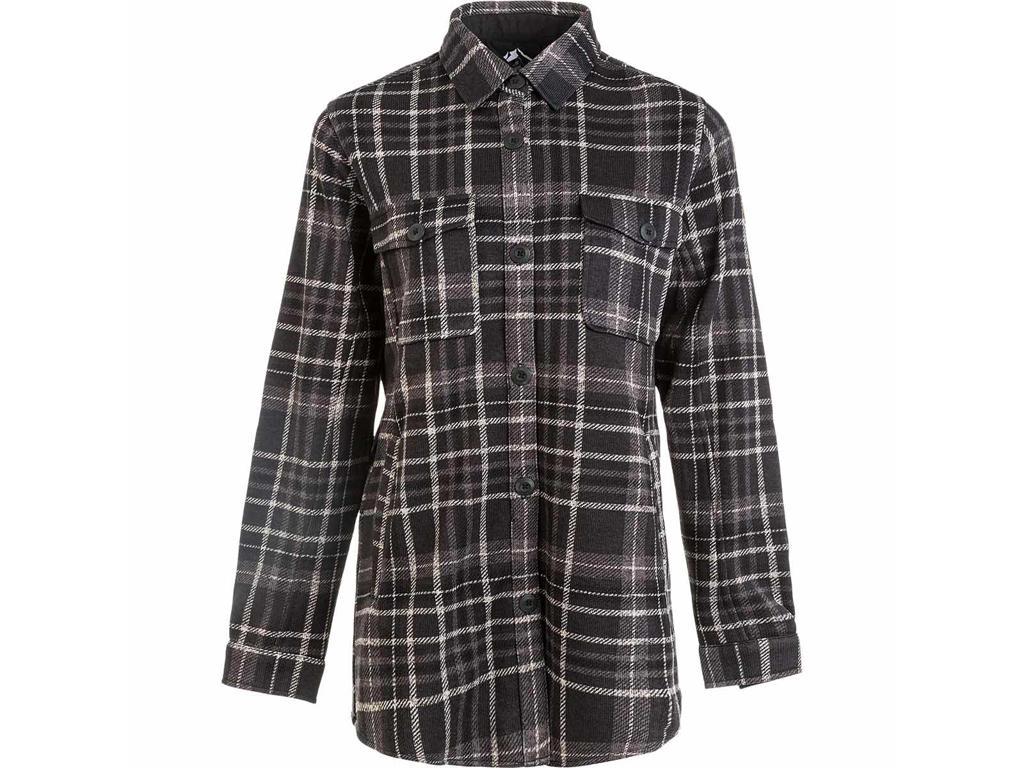Whistler - Milly W Checked Fleece Shirt - Skjorte dame - Black