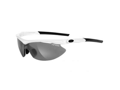 Tifosi Slip Cykelbrille - 3 Linser Smoke/Clear/AC Rød