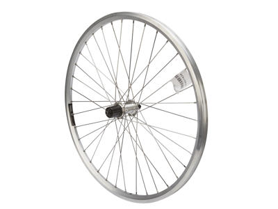 Contec 26" MTB baghjul - Classic Z19 fælg - 19-559 - Kassette 8,9, 10 speed - QR - Sølv