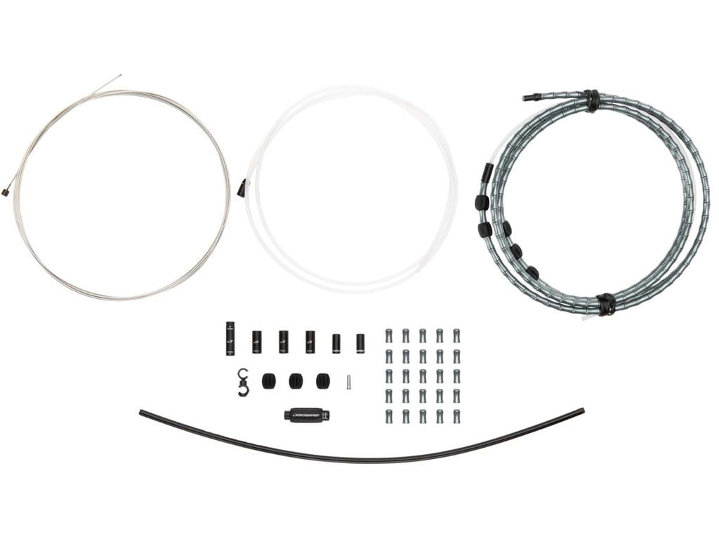 Jagwire Elite Link Gearkabelsæt til Road/MTB - Grå