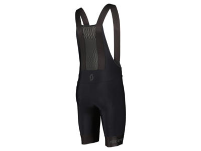 SCOTT RC Pro+++ - Bibshorts - Sort med Gråt Logo - Str. L