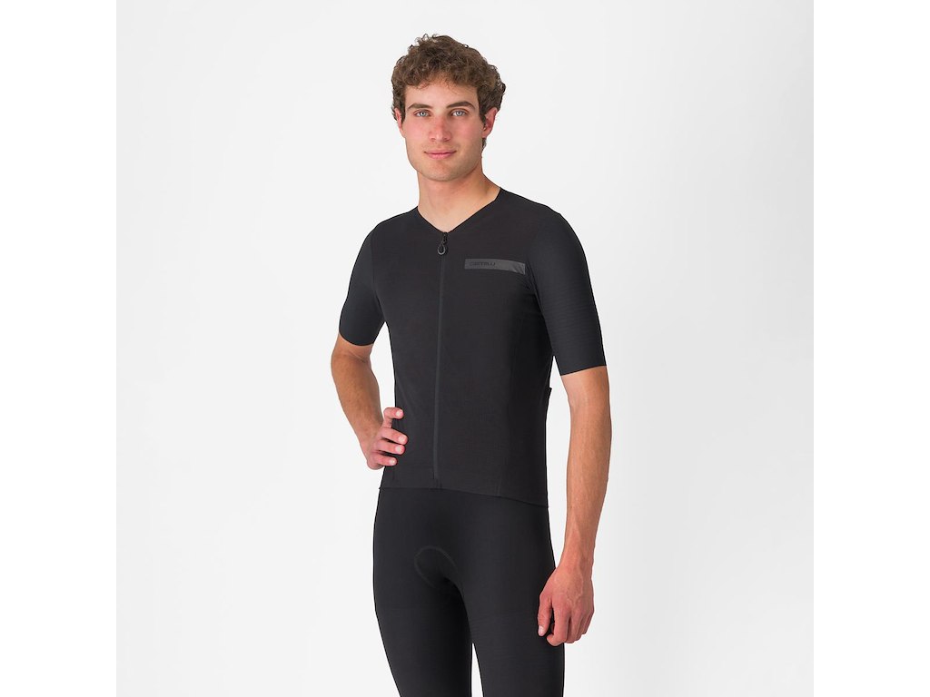 Castelli Permio Evo Jersey - Korte ærmer - Herre - Sort - Str. M Castelli Permio Evo Jersey - Korte ærmer - Herre - Sort - Str. M